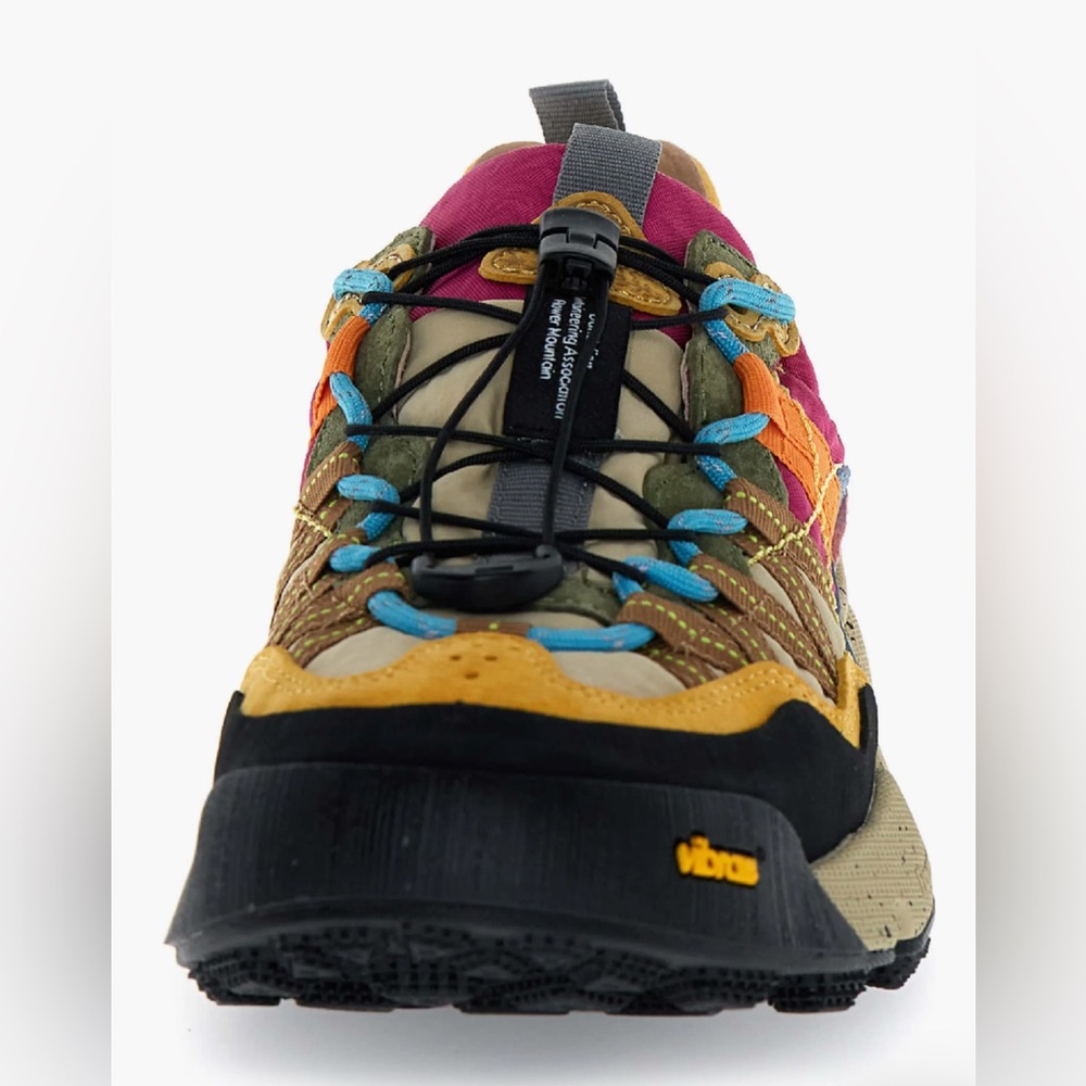 NWT Flower Mountain Iwano 2 Waterproof Hiking Shoe on Black-Dark Grey - Picture 4 of 14
